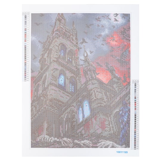 16" x 20" Castle & Crows Diamond Art Kit by Make Market®